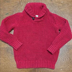 Old Navy Red Knit Pull Over Sweater Size 5T